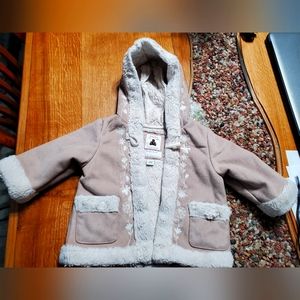 Cute Embroidered Flower Coat.